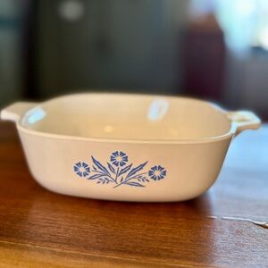 Vintage CorningWare Cornflower Blue 1 Qt Casserole Dish P-1-B 1966–1969